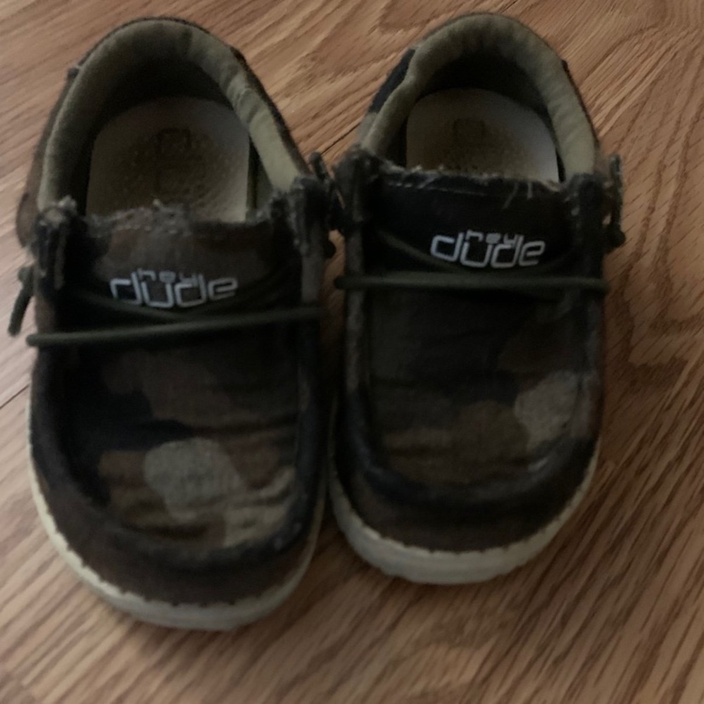 Toddler Camo Hey Dude Shoes